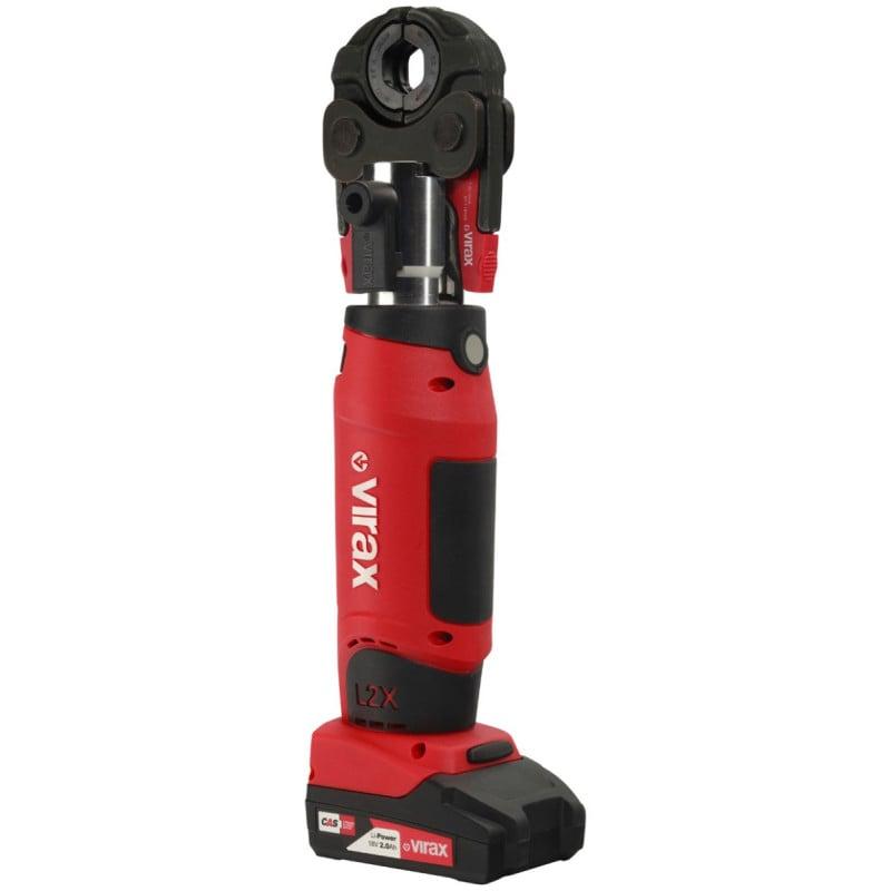L2X pince mere + V12-14-16-18-22 +2batt  - VIRAX | 253582_0