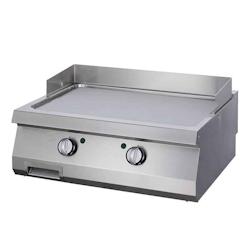 Maxima Heavy Duty plaque de gril - chrome lisse - unité double - profondeur 70 cm - électrique - 3701117756978_0
