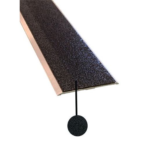 NEZ DE MARCHE PLAT ANTIDÉRAPANT À VISSER 15 M X 60 MM NOIR - WATTELEZ