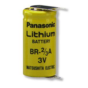 Pile lithium BR-2/3AE2SPN 3V 1.2Ah - Panasonic - Haute densité énergétique et longue durée de vie_0