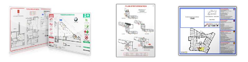 Plan d'évacuation - Normes AFNOR NFS 60-302 et 60-303 - Adapté à votre activité_0