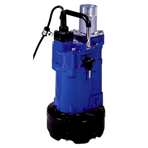 Pompe centrifuge métallique monocellulaire, conçu pour le relevage d'eaux de chantier, le drainage de puits et des eaux de nappes souterraines - chantier_0