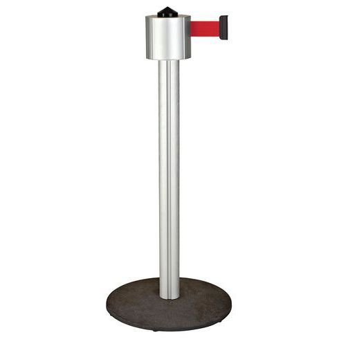 POTEAU ALUMINIUM STORETRAC MONO À SANGLE 12M - ROUGE - BELTRAC