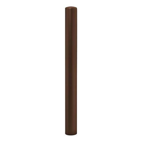 POTELET CARREFOUR Ø 90 MM - ZINC MARRON 8017 - PROCITY