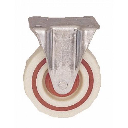 ROULETTE FIXE SILENCIEUSE - DIAMÈTRE 125 MM - GEM ROLL'S GUITEL