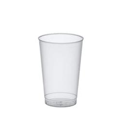 Starpak Gobelet réutilisable PP 0,3 l Ø 7,8 cm · 11,8 cm translucide (500 unités) PAPSTAR - transparent 16147_0