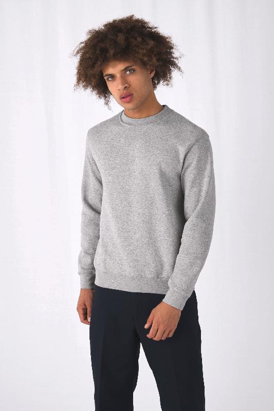 Sweat-shirt col rond - B&C - 80% coton peigné Ring-Spun, 280 g/m² - Réf: CGSET_0