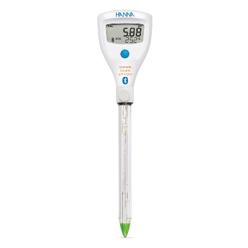 Testeur de pH pour produits cosmétiques - HALO2 - HI9810432 avec électrode spéciale et technologie Bluetooth_0
