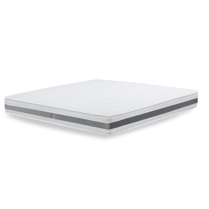 THE WHITE STONE Matelas ESSENTIAL 135 X 190 Waterfoam Hypoallergénique 25CM made in Italy - blanc multi-matériau ESSENTIALH25-135X190X25_0