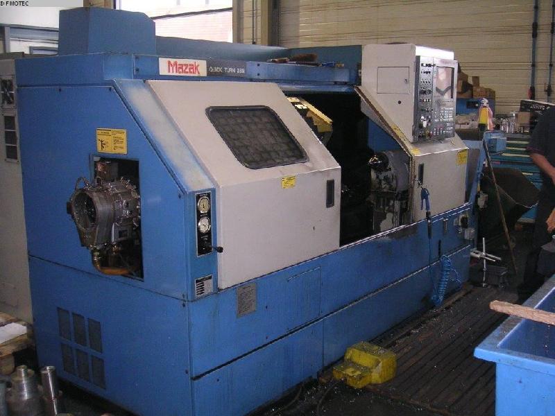 Tour CNC SQT 28 Mazak - modèle 1995 - commande CNC - origine Japon_0