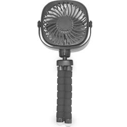 Ventilateur Portable USB Octopus Noir 2200mAh Réglable 360° Silencieux Multifonctions Noir YONIS - noir 3615616795539_0