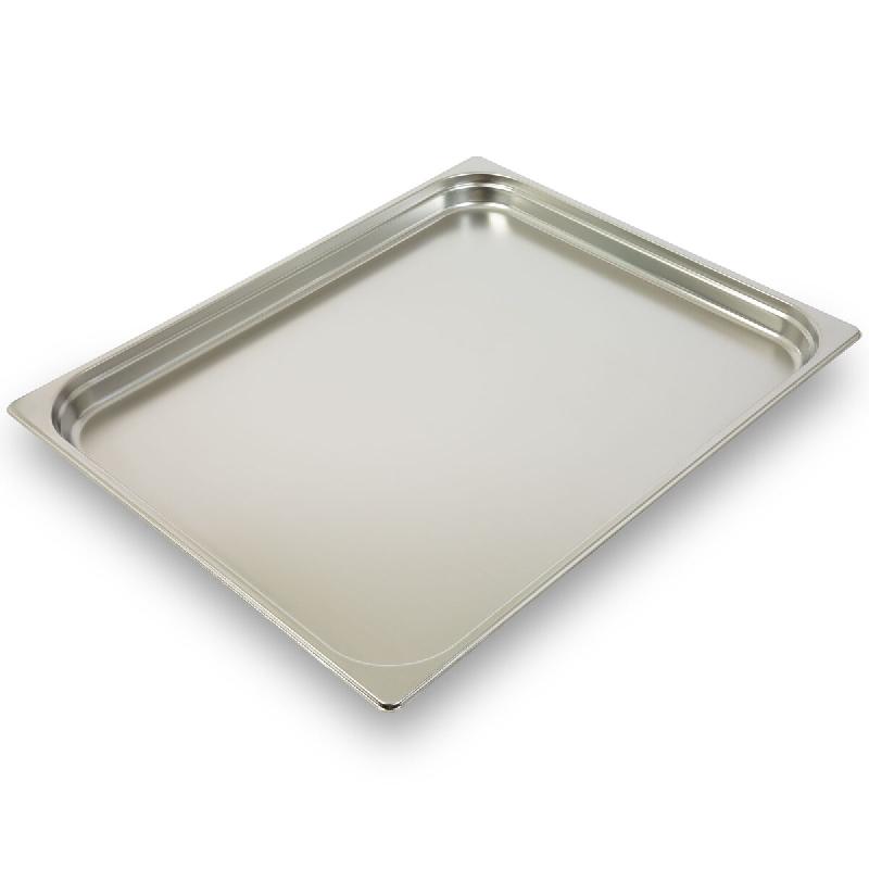 VERTES Récipient GN 2/1 Gastro Norm (profondeur 40 mm sans couvercle, résistant à des températures comprises entre -40 °C et +300 °C) - inox FD1_0