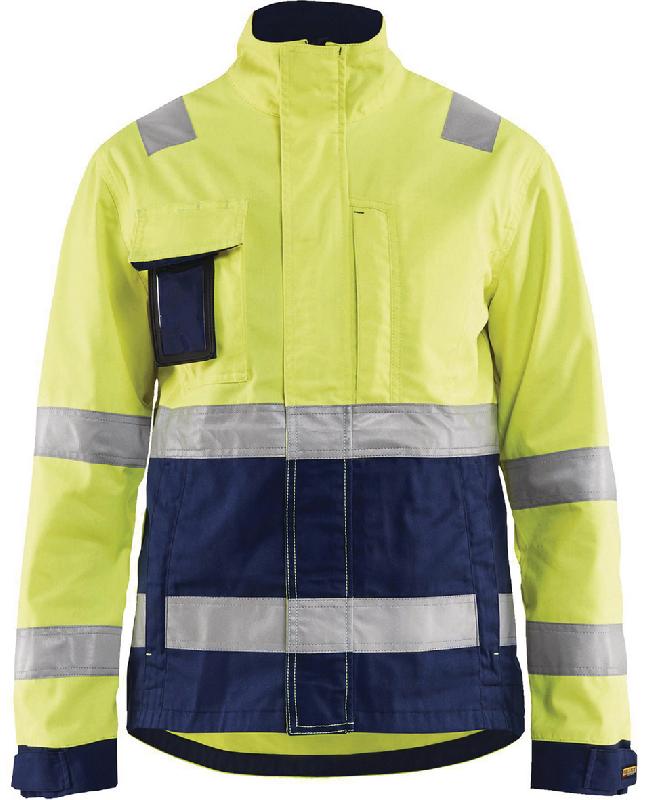 VESTE HAUTE VISIBILITÉ FEMME TAILLE XS - MANUTAN COLLECTIVITÉS