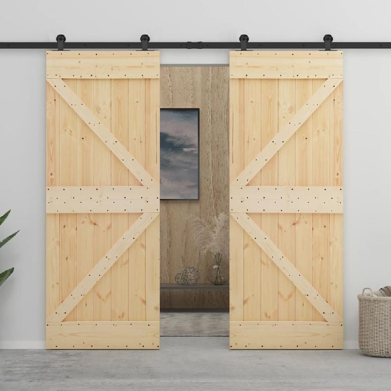 porte coulissante en bois