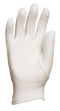 5 paires de gants blancs en coton - taille 8 - conformes aux normes CE EN 420_0
