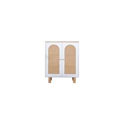 Buffet 2 portes en aggloméré Bohem Bas : 90 x 41 x 105 cm Hanah Home - blanc 8684283661756_0