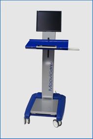 Chariot informatique mobile santé - Sécurisé et adapté aux milieux médicaux_1