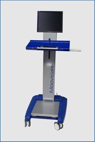 Chariot informatique mobile santé - Sécurisé et adapté aux milieux médicaux_1