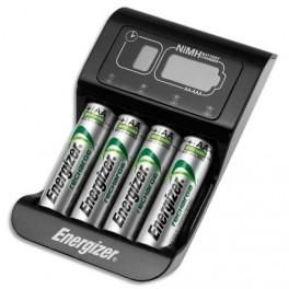 ENERGIZER CHARGEUR INTELLIGENT 4 PILES - COMPTEUR AVEC TEMPS RESTANT