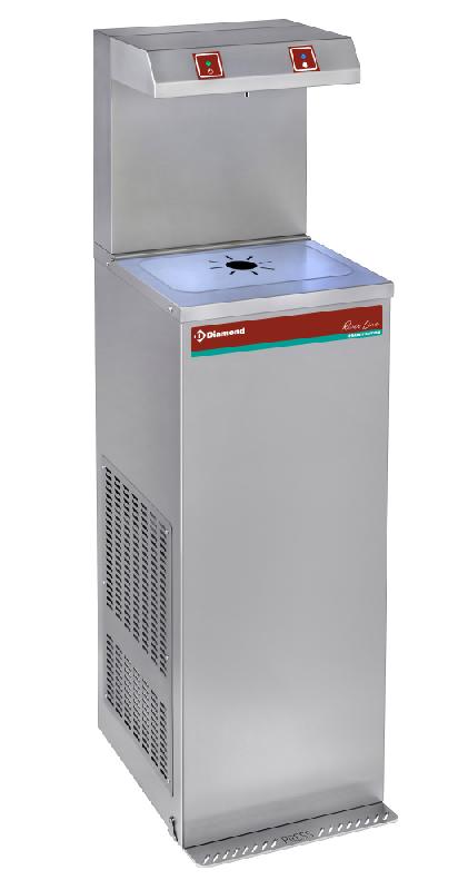 Fontaine à eau réseau à pédale en inox - 150 L/h - Modèle BFX-1R/15-P_0