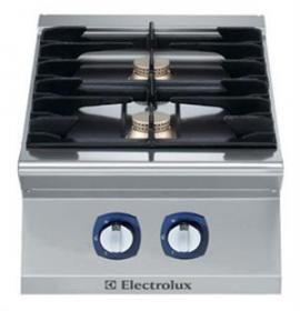 Fourneau de cuisson professionnel à gaz top 2 feux vifs 400 mm_0