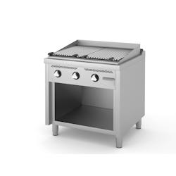 HR FAINCA Barbecue A Gaz Serie 750 Sur Placard - 800X750X947 - 26,28Kw  B7508E - Acier inoxydable 18/10 B7508E_0