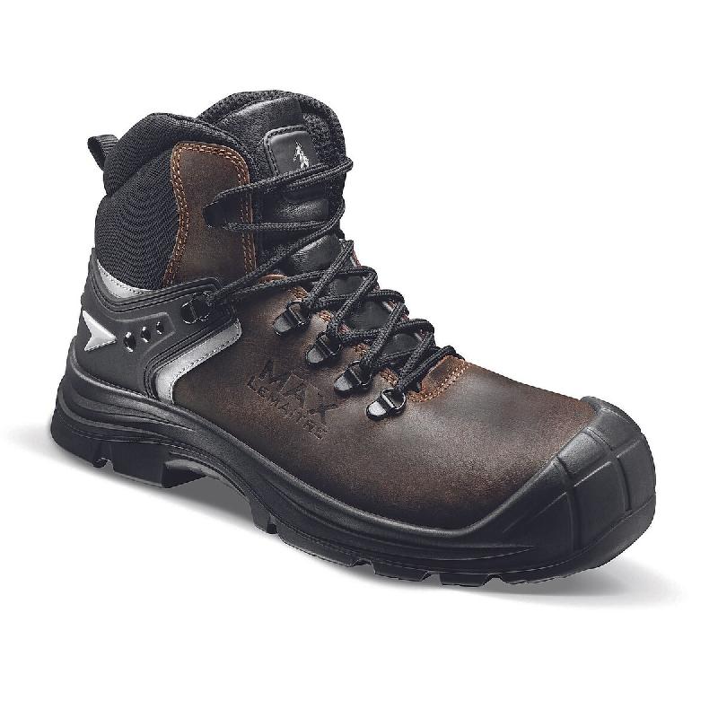 LEMAITRE Chaussures de sécurité hautes MAX HIGH UK BROWN 2.0 S3 Marron 41 - 41 multicolore multi-matériau 3237154280416_0