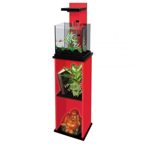 MEUBLE POUR AQUARIUM AQUA CUBIC   CHÊNE ET WENGÉ