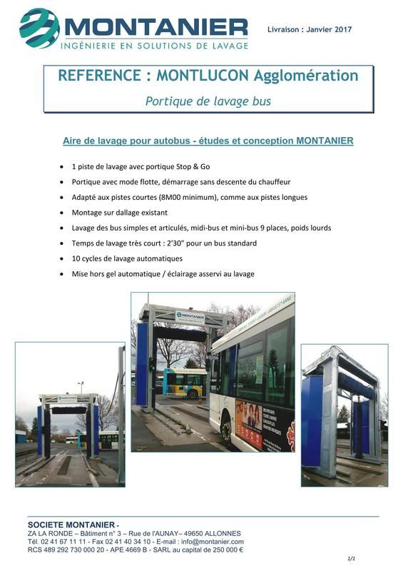 Portique de levage Montluçon - Montanier - 1 piste de lavage Stop & GO pour bus et poids lourds_1