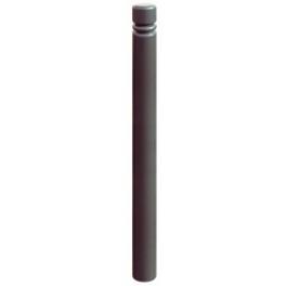 Poteau déco pommeau City - 2 largeurs - acier Ø 76 et Ø 114 mm - hampe 1200 mm - finition peinte_0