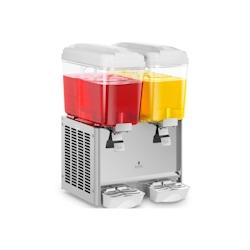 Royal Catering - Royal Catering Distributeur à jus fontaine boissons réfrigérées RCSD-36C (deux cuves d'une contenance totale de 36 litres, jusqu'_0