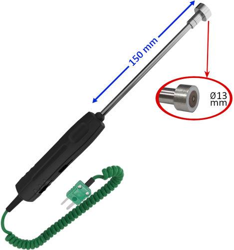 Sonde de température thermocouple k contact par pastille, -20/+150°c, 15 cm, pour the - KIMSCPK150_0