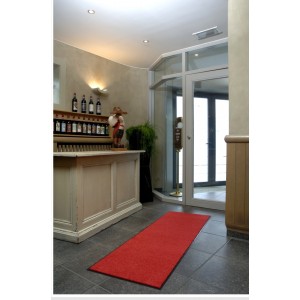 Tapis d'accueil Wash & Clean - noir - 60x90 cm, 90x150 cm, 120x180 cm - résistant et lavable à 30°C_0