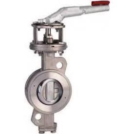 Vanne papillon double excentra réf: 1115 - A216WCB/CF8M/PTFE PN20 DN 100 - ATEX Sécurité Feu_0