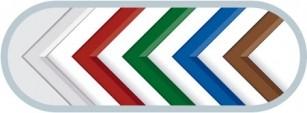 Vitrine d'affichage extérieure avec porte levante - anodisé ou peint - de 8 à 27 A4_0