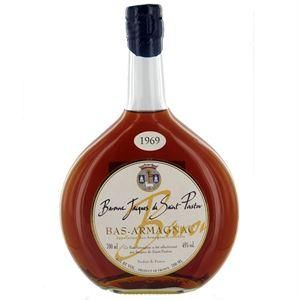 DIGESTIF-EAU DE VIE - ARMAGNAC  SAINT PASTOU 1969