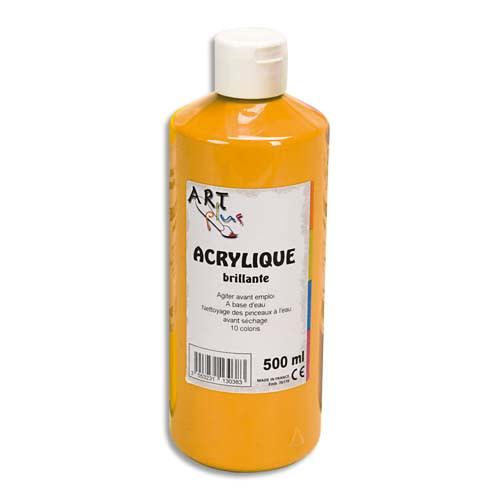 Art plus acrylique brillante 500ml orange_0