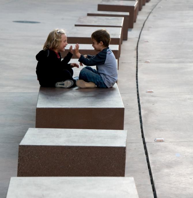 BANC EN BÉTON DESIGN 