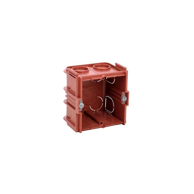 Boîte monoposte batibox pour maçonnerie 1 poste carrée associable profondeur 50_0