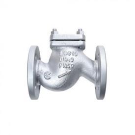 Clapet anti-retour hydraulique à soupape en acier PN40 - Référence 295 - DN100 avec brides PN25/40_0