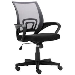 CLP Chaise de bureau Genius Gris - gris polyester 1037408_0