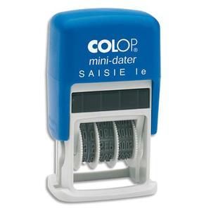 Colop dateur formule bicolore - Saisi le - Printer Mini S 160 L4 - Encrage auto, caractères 4 mm_0