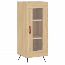 HELLOSHOP26 - Buffet bahut commode armoire meuble de rangement organisateur cuisine salle de séjour salon sonoma 34,5 x 34 x 90 cm bois d'ingénierie_0