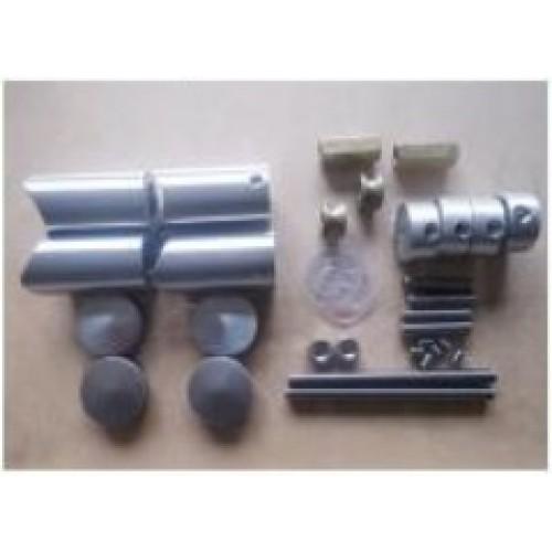 KIT D'ACCESSOIRES DE MONTAGE POUR POIGNÉE DE PORTE INOX 316 Ø33,7 MM - PAIRE DE POIGNÉES DROITES IGS