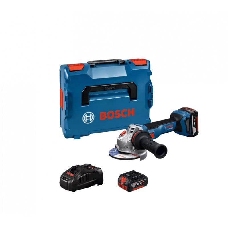Meuleuse angulaire GWS 18V-11 S + GBA 2x5,0Ah + GAL 1880 CV L - BOSCH | 06019N4002_0