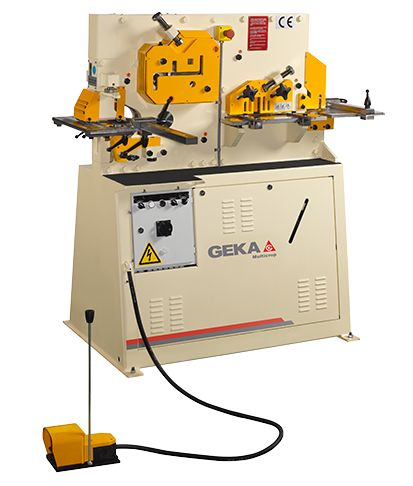 Multicrop - poinçonneuse hydraulique Geka - 45 tons - 4 postes de travail_0