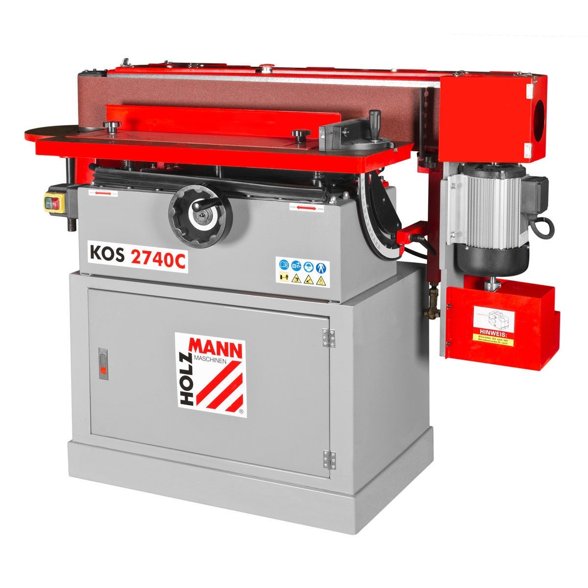 Ponceuse de chants oscillante Holzmann KOS 2740 C - Triphasé 400 volts - 2.2 KW à 3.0 KW_0
