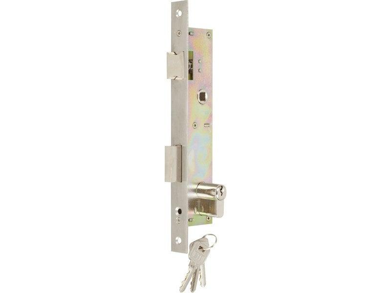 Serrure encastrée à cylindre