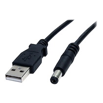 STARTECH.COM CÂBLE D'ALIMENTATION USB VERS 5,5 MM - BARILLET TYPE M - 2M