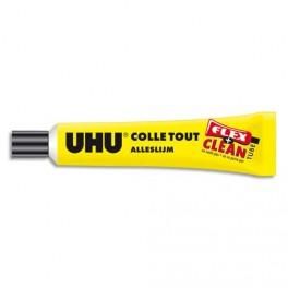 UHU TUBE DE 20G DE COLLE LIQUIDE FLEX ANS CLEAN AVEC SOLVANT